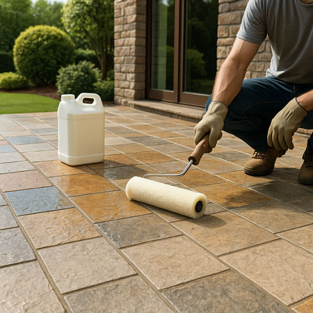 outdoor tile and stone sealing