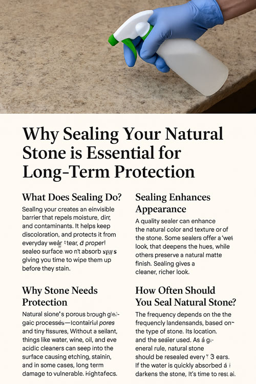 stone sealing